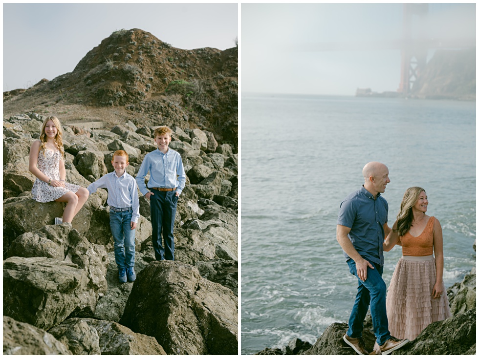 Bay Area family photographer Annie X capturing natural family portraits