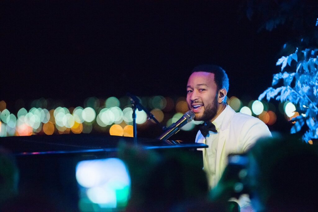 reno personal event with John Legend in your backyard