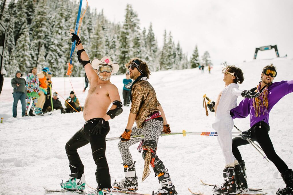 real moments from a Tahoe wedding weekend on a lo-fi camcorder rental